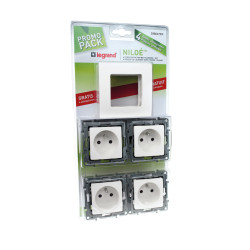 Pack Niloe Legrand 4 prises – Équipement complet | LEGRAND