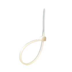 Colliers Serre-câbles Blanc 2,5x100mm – Lot de 100 Pièces | PROFILE