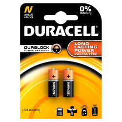 Pile Alcaline N Duracell 2 pièces – Puissance Fiable | DURACELL