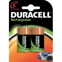 Pile rechargeable Ultra C 2 pièces DURACELL