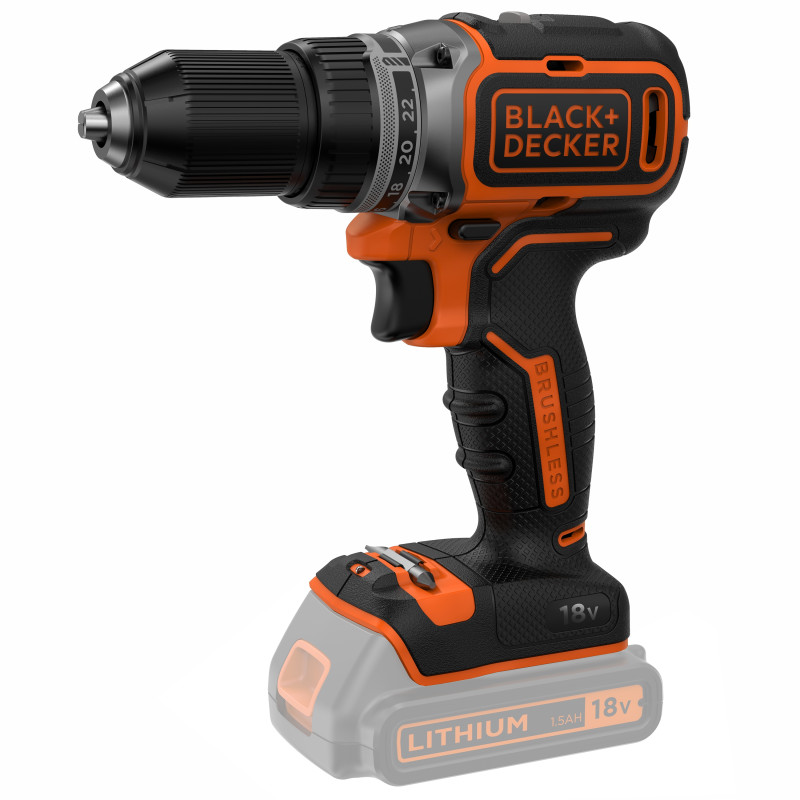 Perceuse visseuse sur batterie BL186N-XJ 18 V BLACK+DECKER