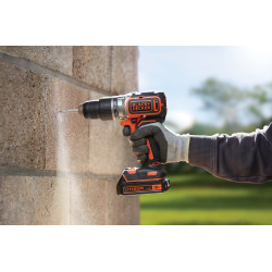 Perceuse à percussion 18V BL188N-XJ – Puissante | BLACK+DECKER

