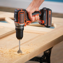 Perceuse Visseuse BLACK+DECKER 18V – Puissante | BLACK+DECKER

