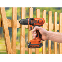 Perceuse visseuse 18V BDCDD18N-XJ – Puissante et polyvalente | BLACK+DECKER Perceuse visseuse 18V BDCDD18N-XJ – Puissante et polyvalente | BLACK+DECKER