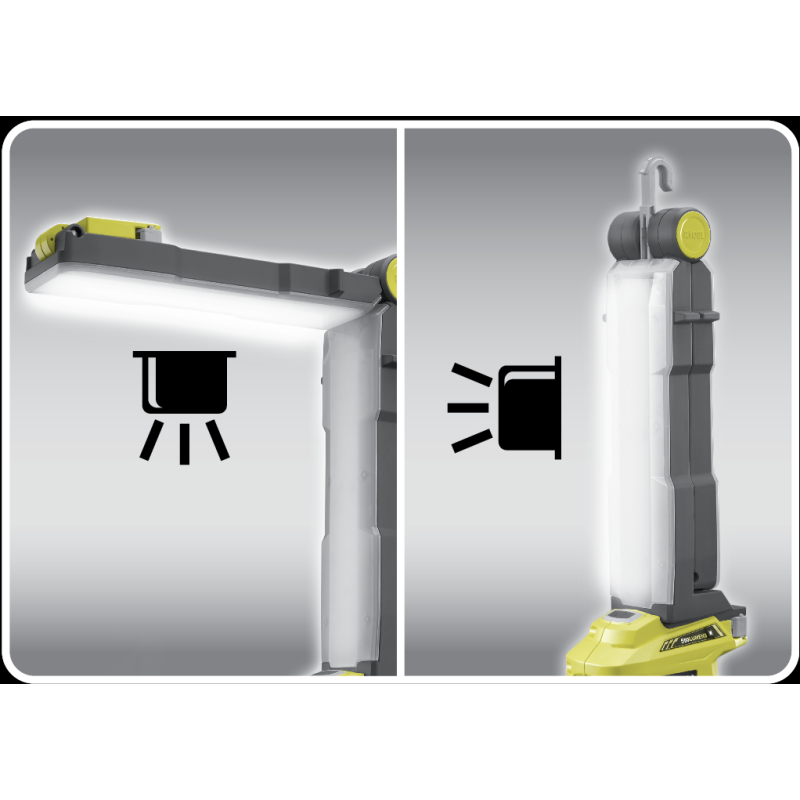Lampe de travail LED RYOBI One+ – Éclairez vos projets | RYOBI Lampe de travail LED RYOBI One+ – Éclairez vos projets | RYOBI