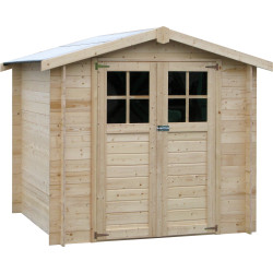 Abri de jardin bois Sandillon 2,1x2,1m | DÉCOR ET JARDIN