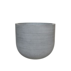 Pot rond Ficonstone Ø 28x25 cm – Élégance & Durabilité | POTTERIE