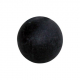 Boule noire en Terrazzo Ø 12 cm