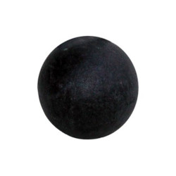 Boule noire Terrazzo Ø 12 cm – Déco Jardin Élégante | POTTERIE