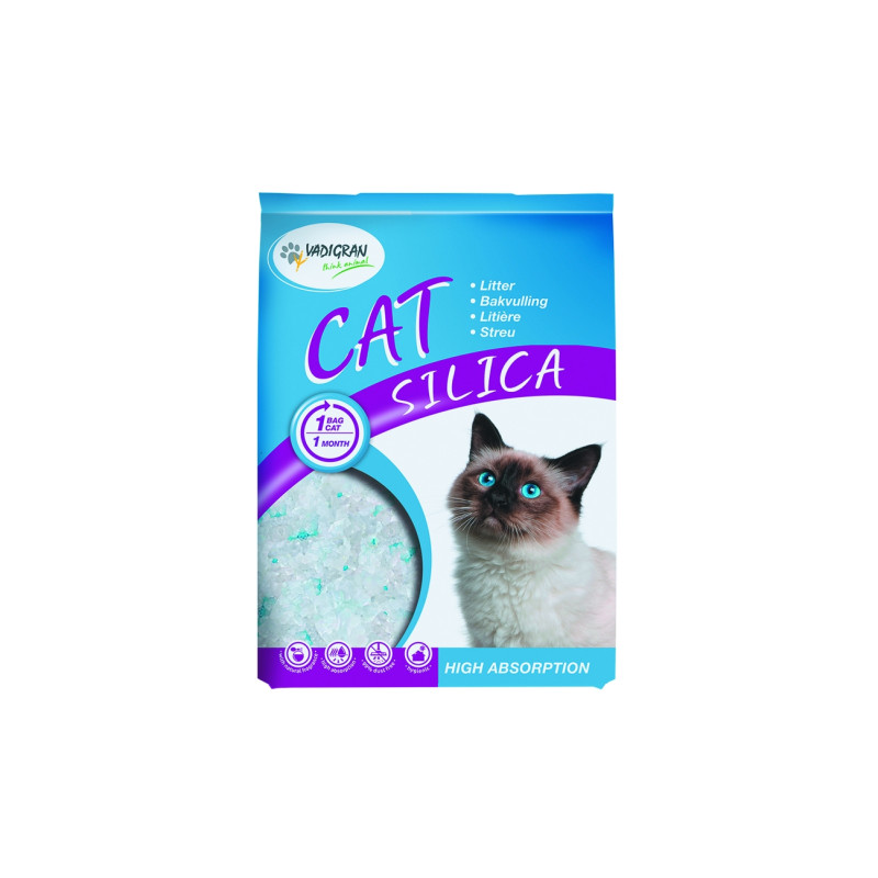 Litière pour chat Silica 5 L