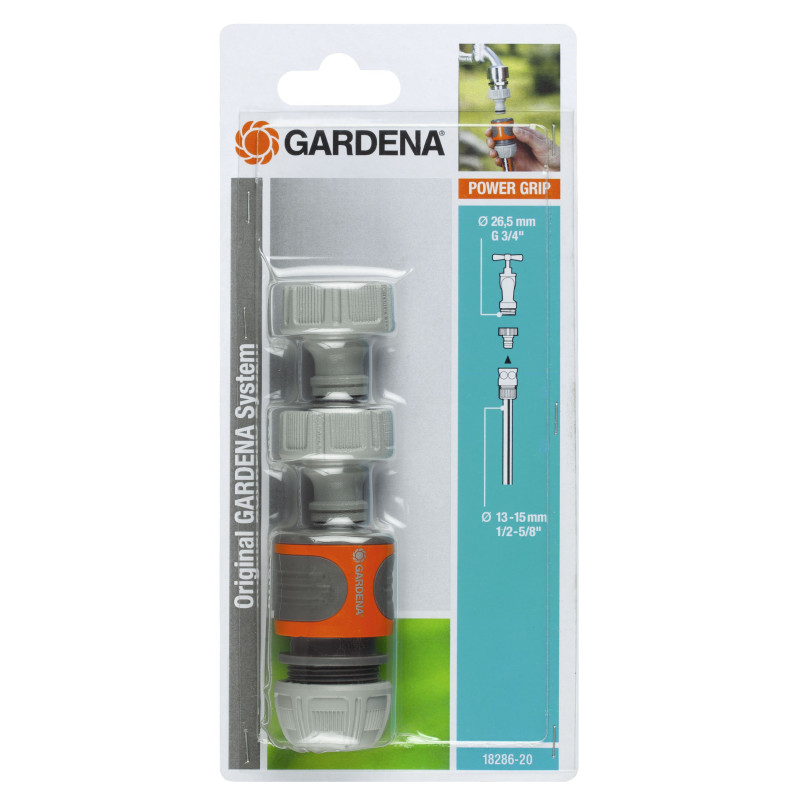 Kit de raccordement pour robinet Ø26.5 mm (G 3/4") GARDENA