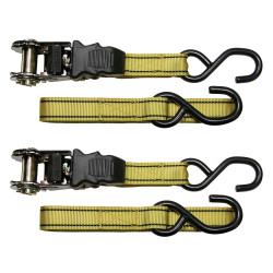 Sangle à cliquet 5m (2pcs) – Sécurisez vos charges | CARPOINT