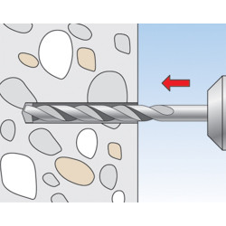 Cheville multi-matériaux UX Ø 10mm – Fixation Robuste | FISCHER
