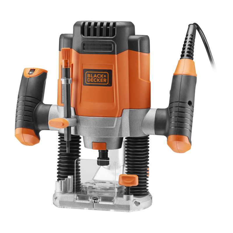 Défonceuse KW1200EKA-QS+ 1200 W BLACK+DECKER