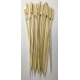 Brochettes en bambou 25 pièces