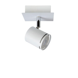 Spot LED Rilou gradable GU10 4,5W – lumière chaude | LUCIDE