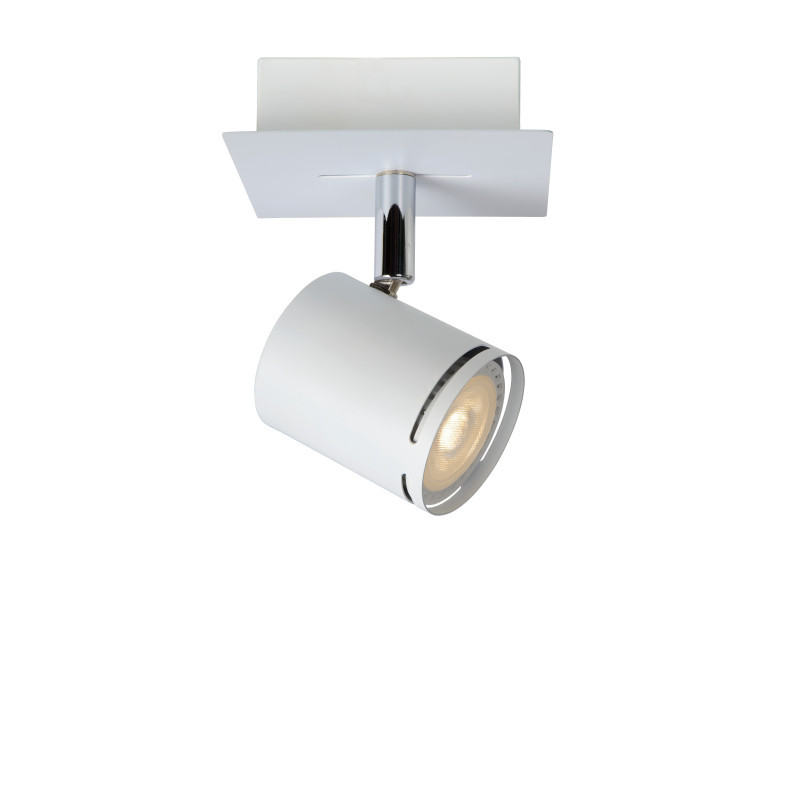 Spot LED Rilou gradable GU10 4,5W – lumière chaude | LUCIDE