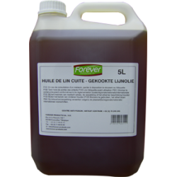 Huile de lin cuite 5L FOREVER – Protection bois | FOREVER