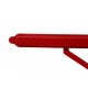 Rampe d'arrosage rouge pour arrosoir 10 L et 13 L