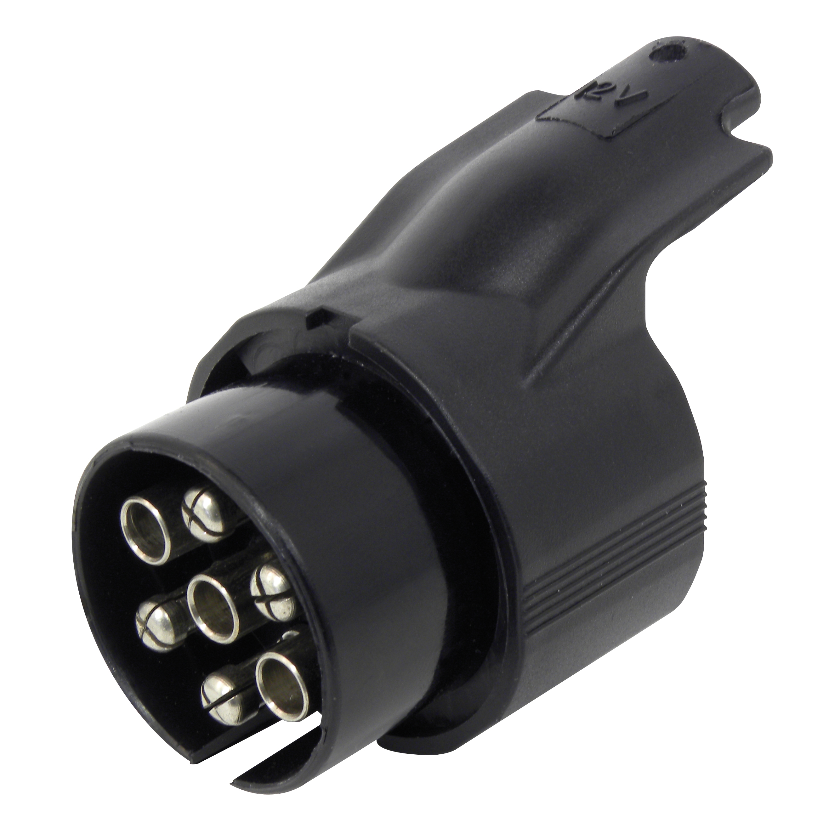 Pilot la_38990 Adaptateur pour remorque Prise mâle à 13 Broches vers Prise Femelle à 7 Broches 