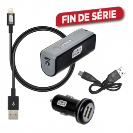 Kit de recharge USB pour voiture 1 A