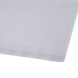 Plaque Sunlite en polycarbonate blanche 16 mm 1,05 x 3,5 m