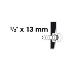Embout à olive 1/2 x 13mm UBBINK – Connexion Fiable | UBBINK

