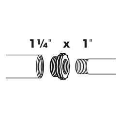 Embout Réduction 1 1/4 x 1 – Connexion Fiable | UBBINK
 Embout Réduction 1 1/4 x 1 – Connexion Fiable | UBBINK