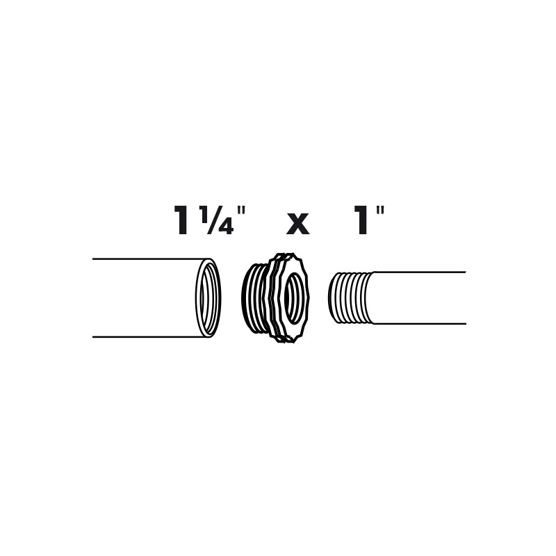 Embout Réduction 1 1/4 x 1 – Connexion Fiable | UBBINK
 Embout Réduction 1 1/4 x 1 – Connexion Fiable | UBBINK
