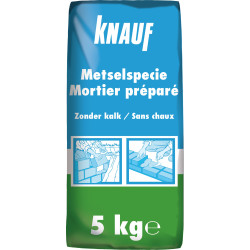 Mortier préparé 5kg KNAUF – Prêt à l'emploi | KNAUF