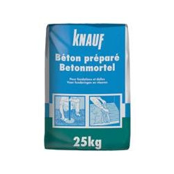 Béton préparé 25 kg KNAUF