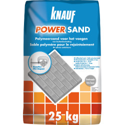 Sable de jointoiement Powersand gris foncé 25 kg KNAUF