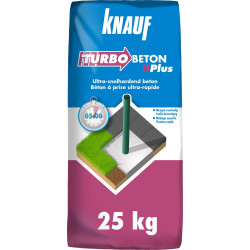 Turbo Béton Plus 25kg KNAUF – Prêt à l'emploi | KNAUF