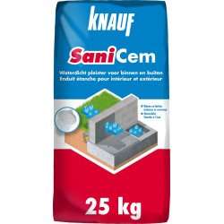 Sanicem 25kg KNAUF – Mortier de qualité | KNAUF
