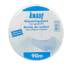 Bande en fibre de verre 5 cm x 90 m KNAUF – Renforce vos joints | KNAUF