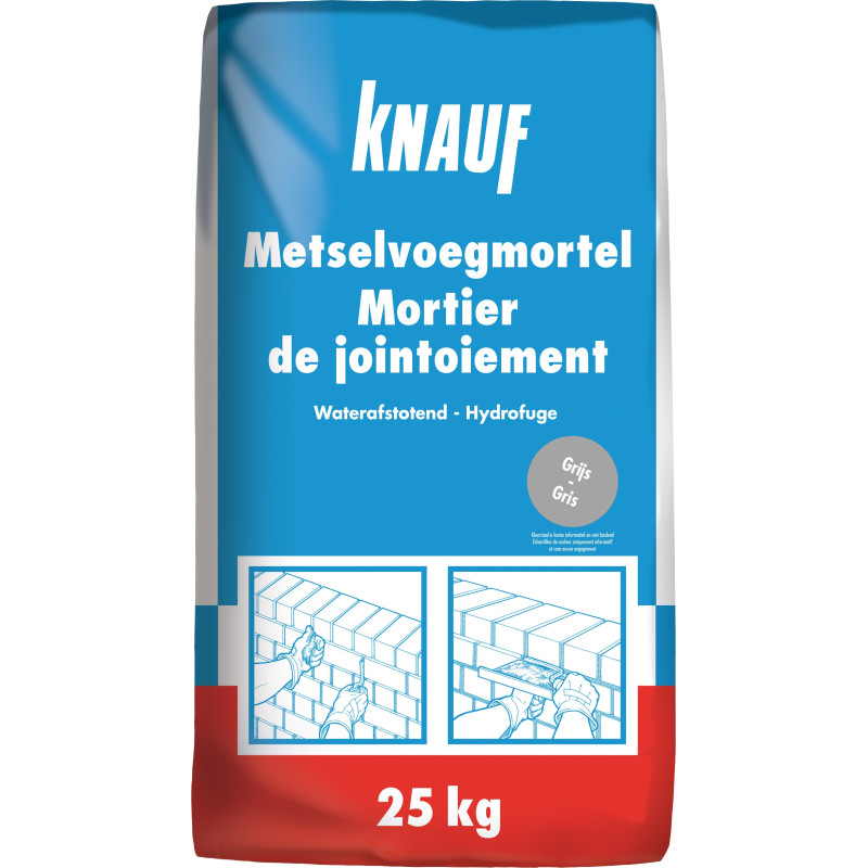 Mortier de jointoiement gris 25 kg KNAUF