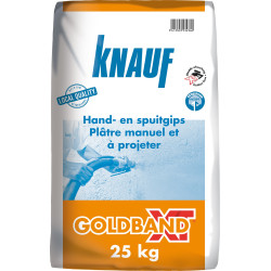 Enduit de plâtre Goldband XT 25 kg KNAUF