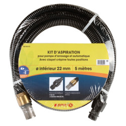 Kit d'aspiration SPID'O laiton Ø 22 mm – 7m | SPID'O
