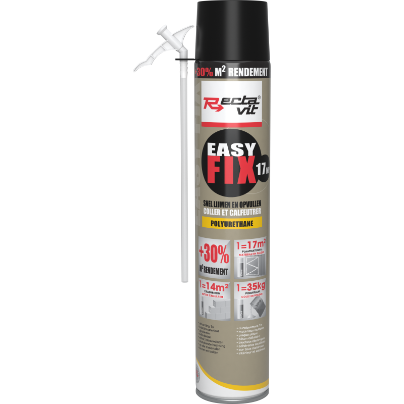 Colle de montage Easy Fix 17 m² RECTAVIT