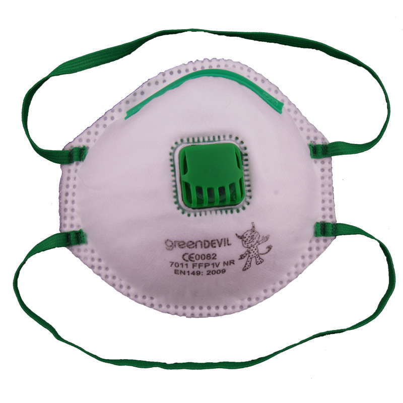 Masque anti-poussière FFP1 avec valve 2 pièces