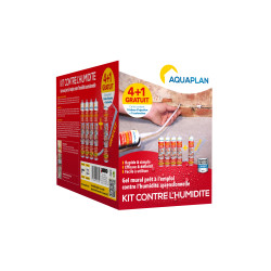 Kit barrière contre l'humidité 4 + 1 gratuit AQUAPLAN