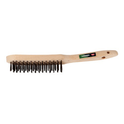 Brosse à main avec poils en acier POLET