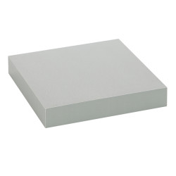 Tablette murale en aluminium 23 x 23,5 cm – Rangement pratique | PRACTO HOME