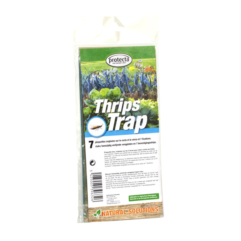 Piège Thrips-Trap bleu 7 pièces