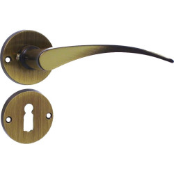 Poignée de porte laiton courbée – Style & Durabilité | LINEA BERTOMANI