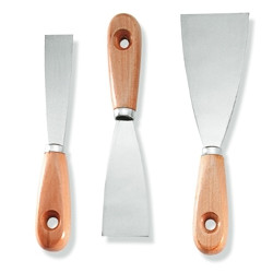 Set de couteaux de peintre 3 pièces – Idéal pour enduire
