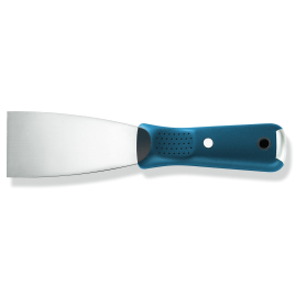 Couteau de peintre à lame flexible inox 2C ergo grip 75 mm