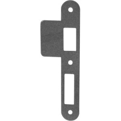 Gâche arrondie 25x175mm inox – Serrure robuste | HOME SECURITY