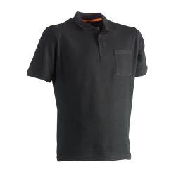Polo Léo Noir HEROCK – Confort & Style | HEROCK