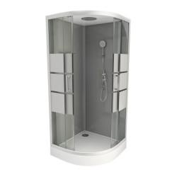 Cabine de douche River II Ronde 90x90 | AURLANE